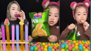 ASMR DRINKING🍷MUKBANG EATING AMAZING CHALLENGE 😍 #tiktok#mukbang#asmr#ssoyoung#youtube#food