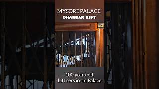 100 years working LIFT in Mysore palace #palace #shorts #technology #trending #karnataka #tamil