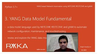 3. YANG Data Model Fundamental