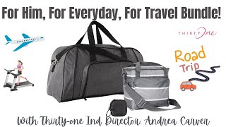 ✈️ For him, For every day, for travel Bundle | Ind. Thirty-One Director, Andrea Carver