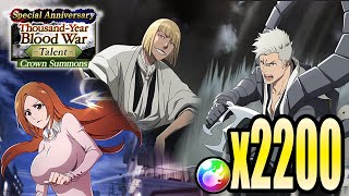 Bleach Brave Souls: 9th Anniversary Special Summons - Thousand-Year Blood War - Talent - 2200 Orbs