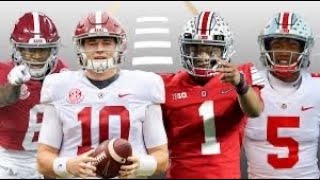 Prediction of Alabama vs Ohio State