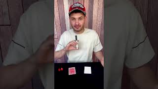 Amazing card trick #shorts