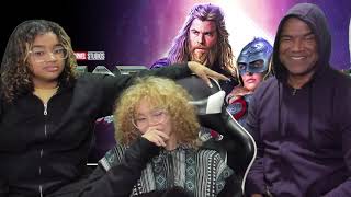 THOR LOVE AND THUNDER REACTION WITH GEN #mcu #thor #loveandthunder #reaction #marvel #ladythor