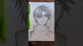 Drawing Yuta || Menggambar Yuta#howtodrawanime #jujutsukaisen #anime #artwork