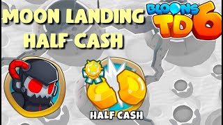 BTD6 - Moon Landing - Half cash - hard (no powers)