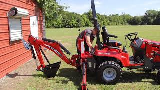 CB65 Backhoe installation