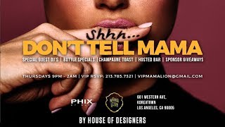 DONT TELL MAMA Bar & Lounge LA | Promo Video