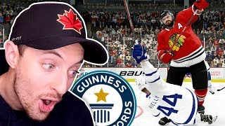 NHL 19 HITTING CHALLENGE *World Record*