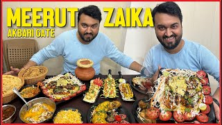 Meerut Zaika Lucknow || New Restaurant in Old Lucknow || Kaaju Keema || Peshawri Chicken || Al Faham