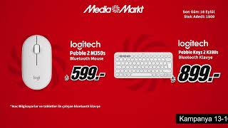 Okul ihtiyaçları sizde, teknolojileri MediaMarkt’ta | Logitech Bluetooth Mouse ve Klavye