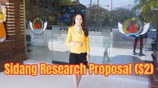 Sidang Research Proposal S2 UNDIKNAS || Blockchain, Supply Chain, Systematic Literature Review (SLR)