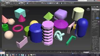 3ds Max 2014   Basic 3d Object Creation M008