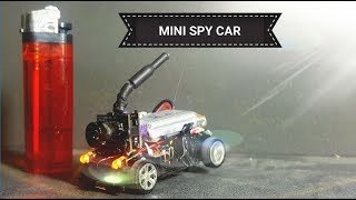 DIY MINI SPY CAR WITH LIVE VIEW