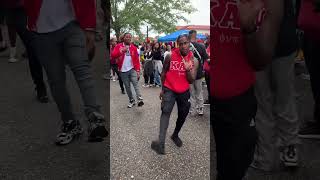 Strolling The Ave! #tuskegeeuniversity #homecoming #alabama #alpha #greek #bm #strolls #kappa