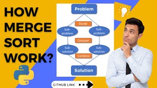 How to write Merge sort Algorithm in python ( Merge sort Algorithm)❤️