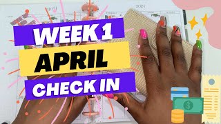 April Week 1 Check In | Weekly Spending for a family of 3 | Cashless Method