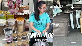 TAMPA, FL VLOG ☀️Spring Break 2022