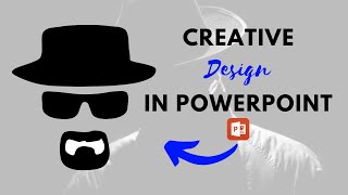 The Man in The Hat Design in PowerPoint #design #creative #trending #art #powerpoint