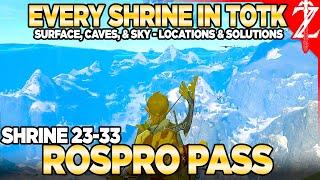 Every Shrine in Rospro's Pass - Tears of the Kingdom Shrine Hunters 04