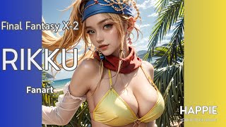 AI Cosplay Rikku Final Fantasy X-2 Fanart, AI ART LOOKBOOK, リュックF10 X-2 ファイナルファンタジー Fan Art コスプレ, 二創