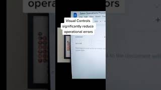 Reduce Business Operations Errors With Visual Controls