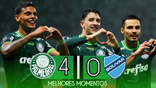 Palmeiras 4 x 0 Bolívar (BOL) | Melhores Momentos | Libertadores 2023