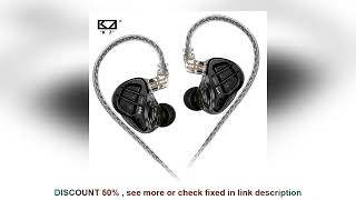 KZ ZAR Hybrid Driver In-ear Monitor 1DD+7BA Earpho