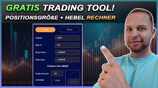 GRATIS Krypto Trading Tool - Risiko Rechner für Hebel & Positionsgröße!