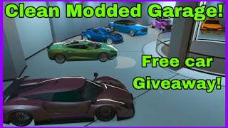 My CLEAN Modded Garage In GTA 5! Free Modded Car Giveaway!