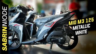 Review Yamaha Mio M3 125 Metallic White