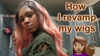 How I revamp my wigs (washing & reinstalling) | Ashley Lynn Beauty