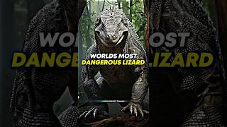 😱 Worlds Most DANGEROUS Lizard! #joerogan #storytime #komodo #lizard #komododragon