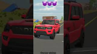 Modified scorpio 😈 | Thar song❤️ | indian car simulator 3d  #thar #scorpio #shorts