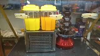 Chocolate Fountain, Juice Dispenser by KVR INDUSTRIES Hyderabad call +91 9177755177