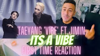 Taeyang 'Vibe' ft. Jimin (BTS). British Guy Reacts. First Time Reaction