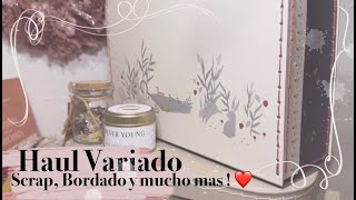 HAUL SCARPBOOKING & MÁS  ! · TODO LO QUE HE COMPRADO ESTE AÑO · COMPRAS SCRAPBOOKING