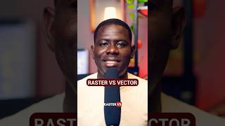 Raster vs Vector, What is The Difference? #shorts