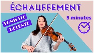 Cours de violon : Échauffement facile en 5 minutes