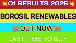 The SHOCKING Truth About Borosil Renewables Latest News in 2024