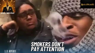 Smokers Don't Pay Attention