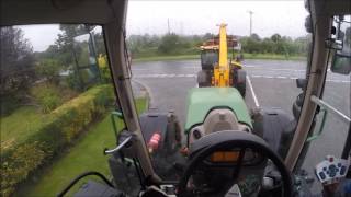 Hauling Silage Bales