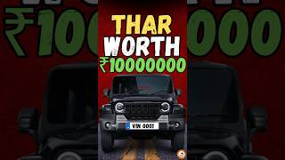 करोड़ों की Thar Roxx 💯😱 #ridewars #shortsindia