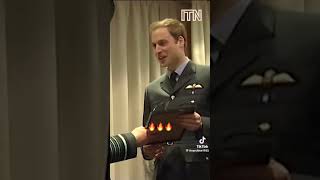 🔥🔥🔥#princewilliam getting his wings.🪽💕💕💕💕 #britishroyal #britishroyalfamily #royalfamily