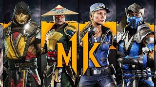 Mortal Kombat 11 (All Characters Endings)