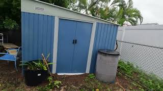 Outsunny Shed Condition after Hurricane Ian