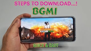 Download Battlegrounds Mobile India | BGMI Early Acess | PUBG Data Transfer