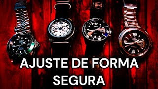 ¿Para QUÉ Sirve el Bisel? Ajuste Reloj Multifunción Y Fecha Sin Dañar "Casio Duro, Invicta, Edifice"