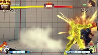 ULTRA STREET FIGHTER IV Cody 3 Heavy Punch Link