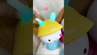 Very soft and cute bunny ears! #babytoys #babygift #ailo